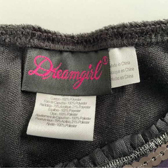 Dream Girl Dress Halloween Sz S Black Crush Velvet Whimsigoth Grunge Witch - Picture 3 of 9